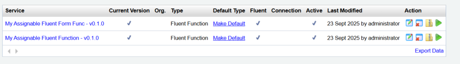 Service Configuration