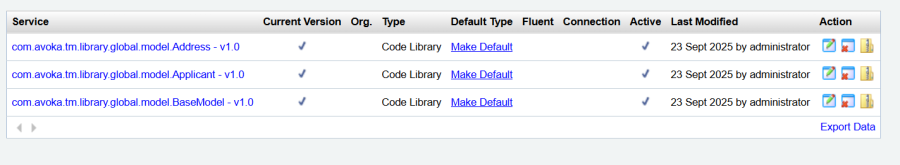 Function Configuration