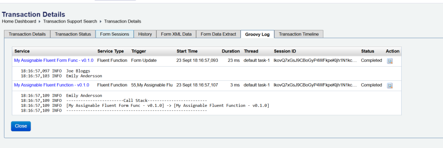 Transaction Details
