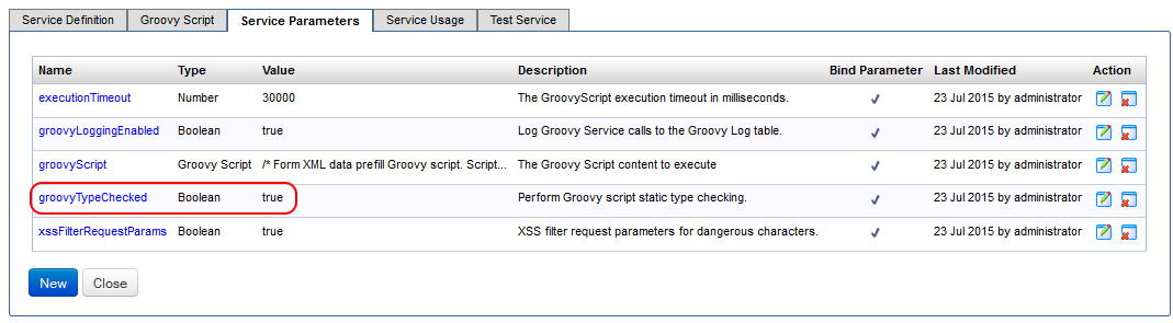 Groovy Script Type Checked Configuration