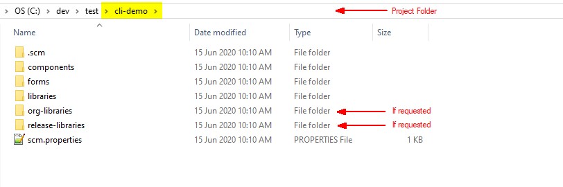 A partial File Explorer window showing the folder structure