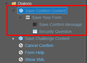Save Confirm Dialog