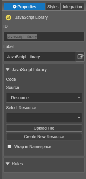 Reference a JavaScript File into a Form