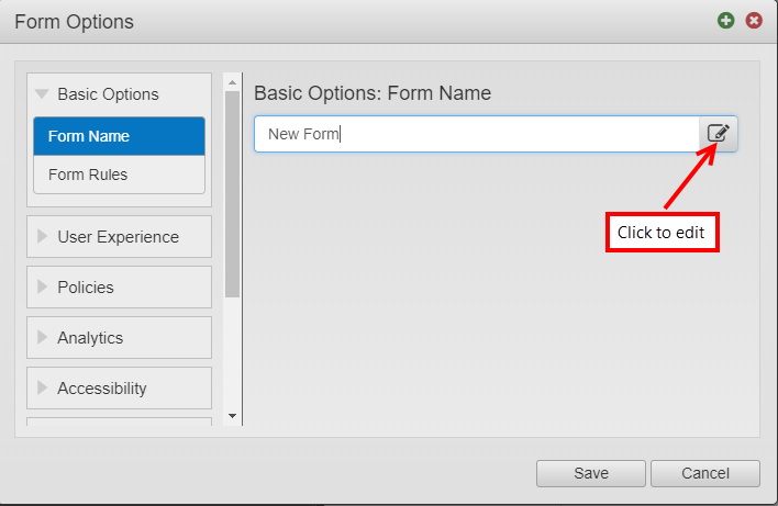 Formname Lookup Form Name