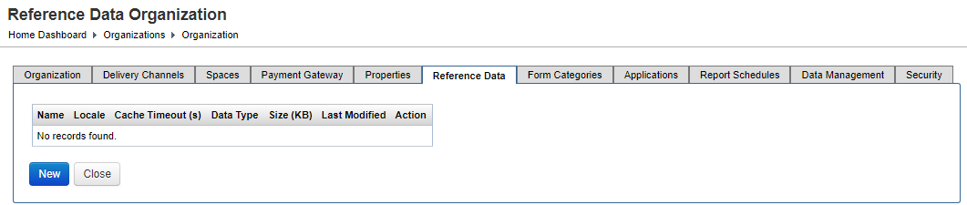 Reference Data Example