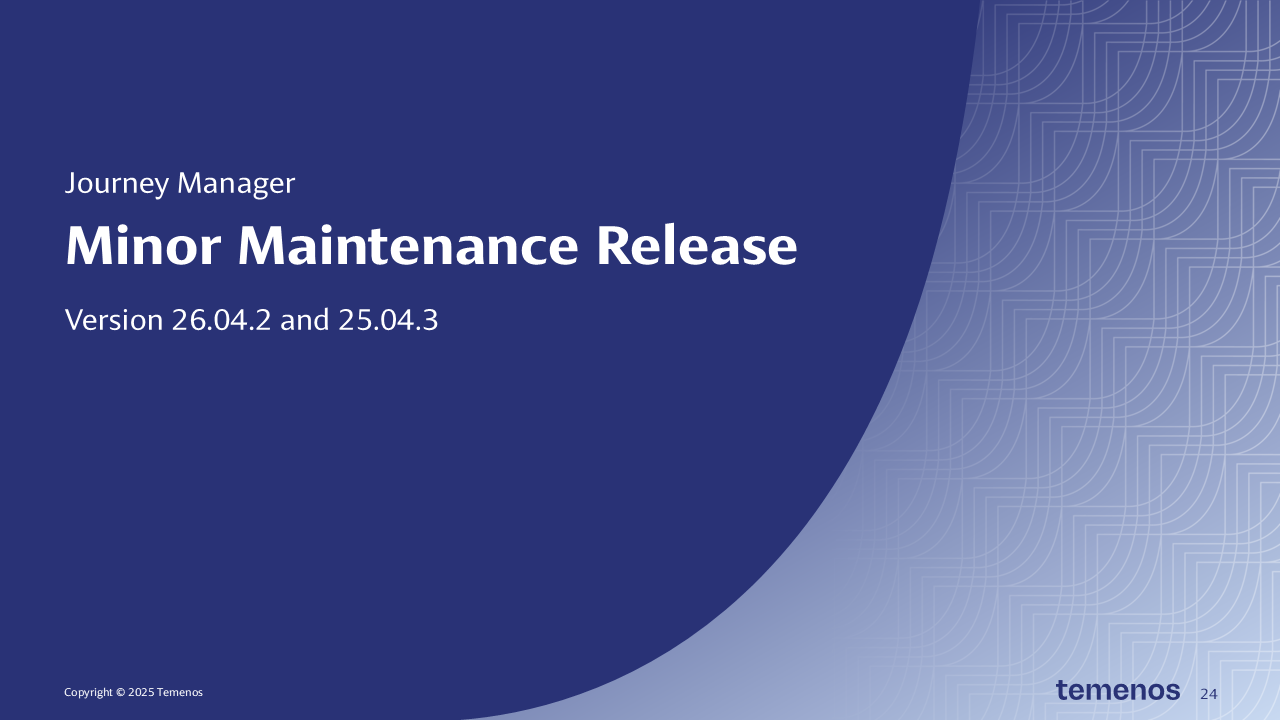 Announcing TJM Minor Maintenance Releases 26.04.2 and 25.04.3